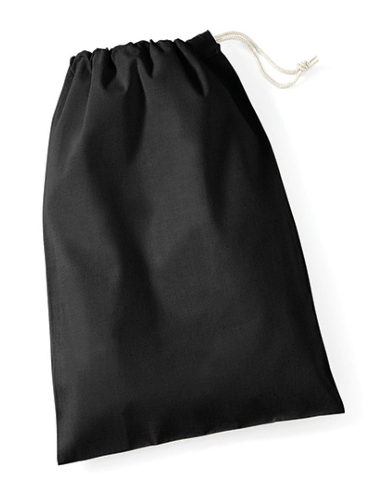 Cotton Stuff Bag Kleur_Afbeeldingen Black