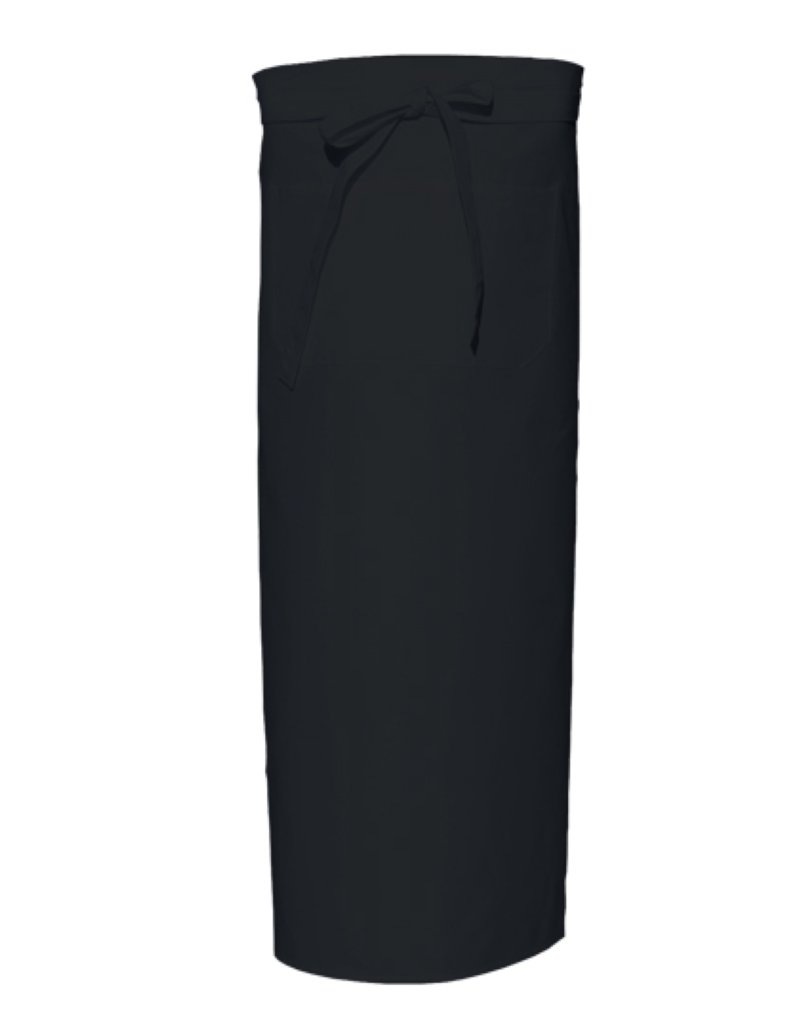 Bistro Apron With Front Pocket Kleuren black