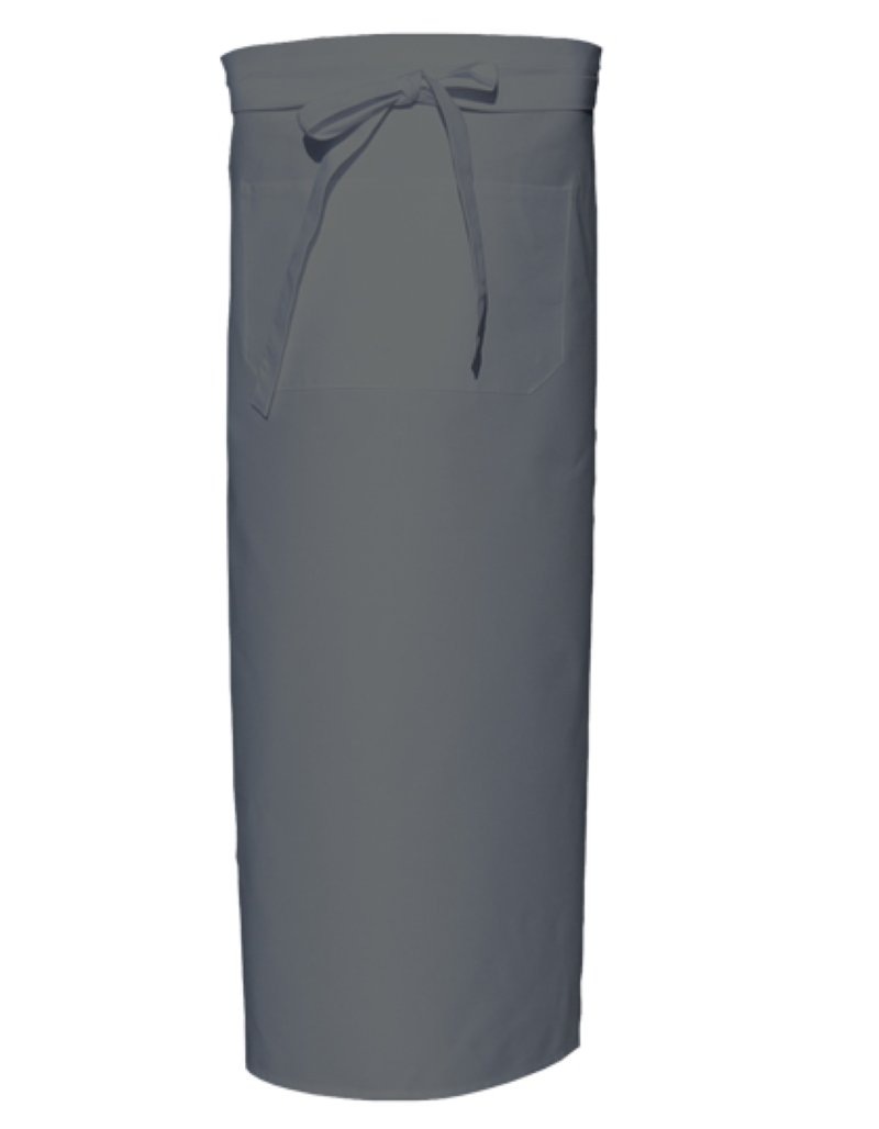 Bistro Apron With Front Pocket Kleuren mouse grey