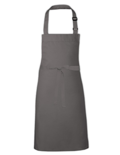 Barbecue Apron Adjustable Kleuren dark grey (ca. pantone 431)