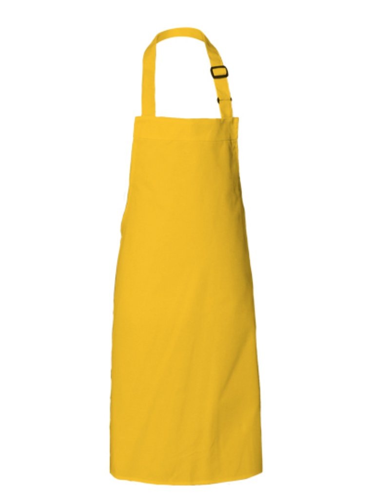 Barbecue Apron Adjustable Kleuren yellow