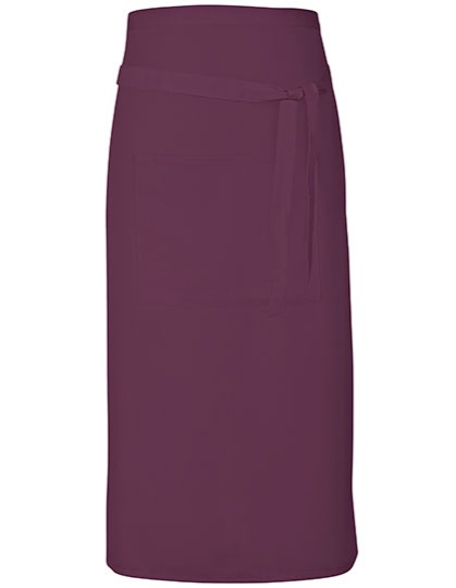 Terras Apron Kleuren aubergine (ca. pantone 5115)