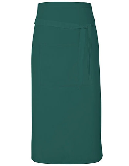 Terras Apron Kleuren bottle green (ca. pantone 560)
