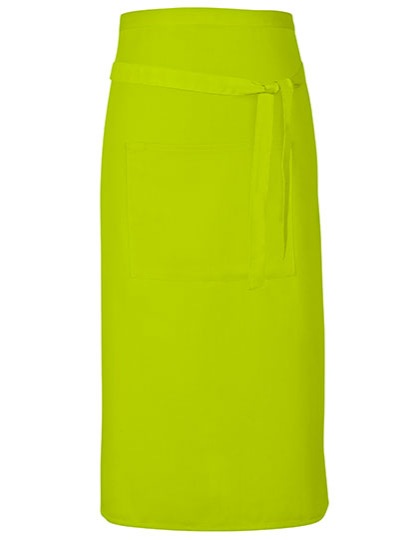 Terras Apron Kleuren lime (ca. pantone 382)