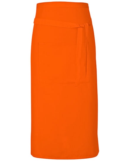Terras Apron Kleuren orange (ca. pantone 1655)