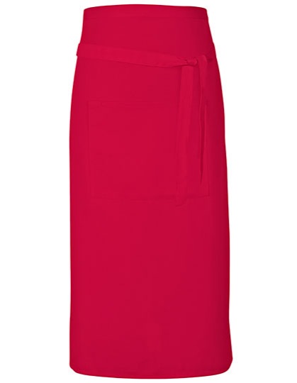 Terras Apron Kleuren red (ca. pantone 200)