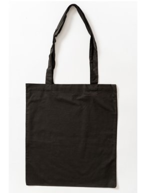 Tote bag Shopper Cotton Bag, Long Handles XT003 Kleur BLACK