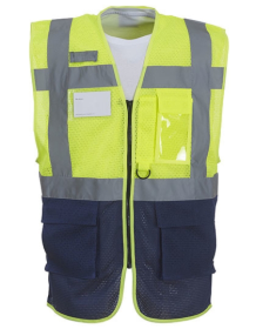 Hi-Vis Open Mesh Executive Waistcoat