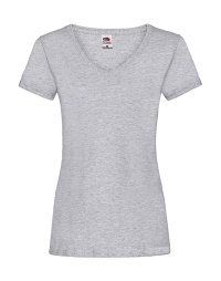Lady-Fit Valueweight V-neck T