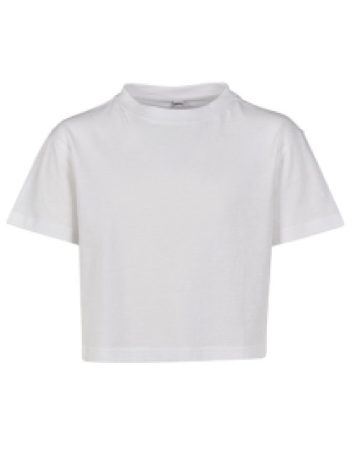 Girls Cropped Jersey Tee