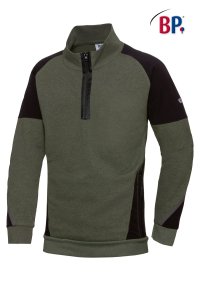 Sweater BP 1828 half zip Pro-wear