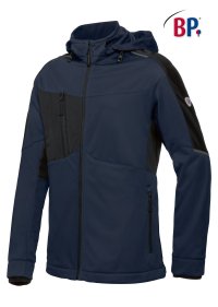 Softshell BP 1830 stretch met kap