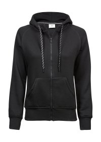 Ladies Hooded Zip Sweat