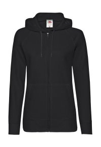 Lady-Fit Lightweight Hooded Sweat Jacket