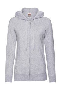 Lady-Fit Lightweight Hooded Sweat Jacket