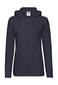 Lady-Fit Lightweight Hooded Sweat Jacket