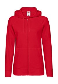 Lady-Fit Lightweight Hooded Sweat Jacket