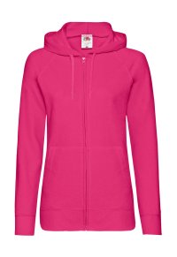Lady-Fit Lightweight Hooded Sweat Jacket