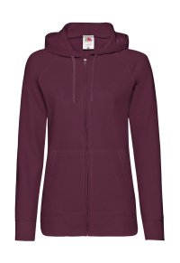Lady-Fit Lightweight Hooded Sweat Jacket