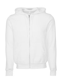 Unisex Poly-Cotton Full Zip Hoodie