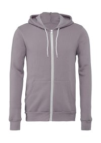 Unisex Poly-Cotton Full Zip Hoodie