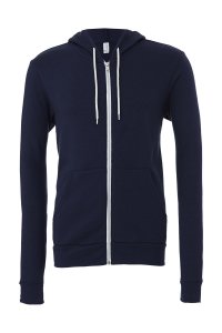 Unisex Poly-Cotton Full Zip Hoodie