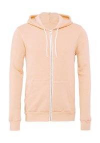 Unisex Poly-Cotton Full Zip Hoodie