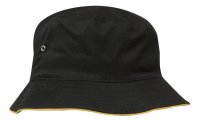 Brushed Sports Twill Bucket Hoed