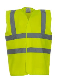 Hi Vis 2 Band & Brace Waistcoat