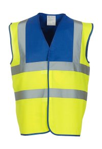 Hi Vis 2 Band & Brace Waistcoat