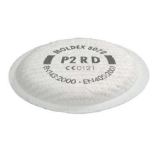 FILTER VOOR HALFGELAATMASKER MOLDEX 8002 P2S 8 ST