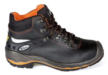 Grisport 72003 S3 zwart/oranje Vibram zool