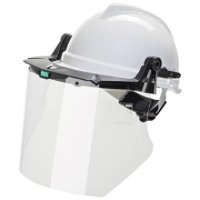 HELM MSA  GV111 +  VIZIER VOOR ELECTRICIENS - WIT