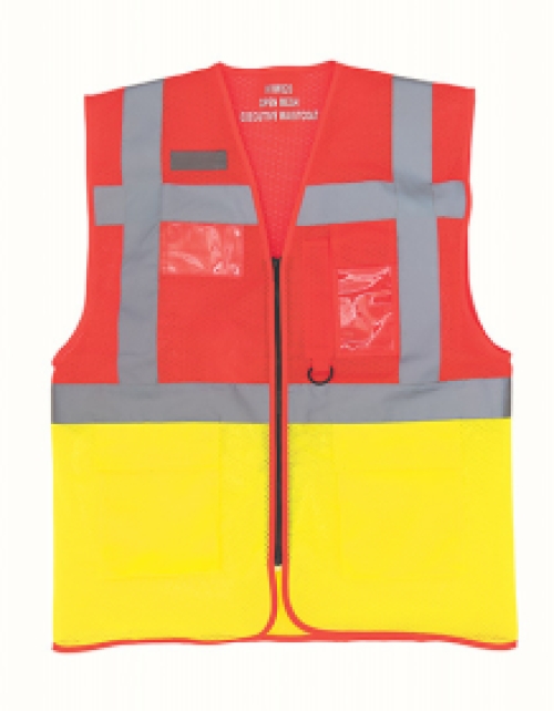 Hi-Vis Open Mesh Executive Waistcoat