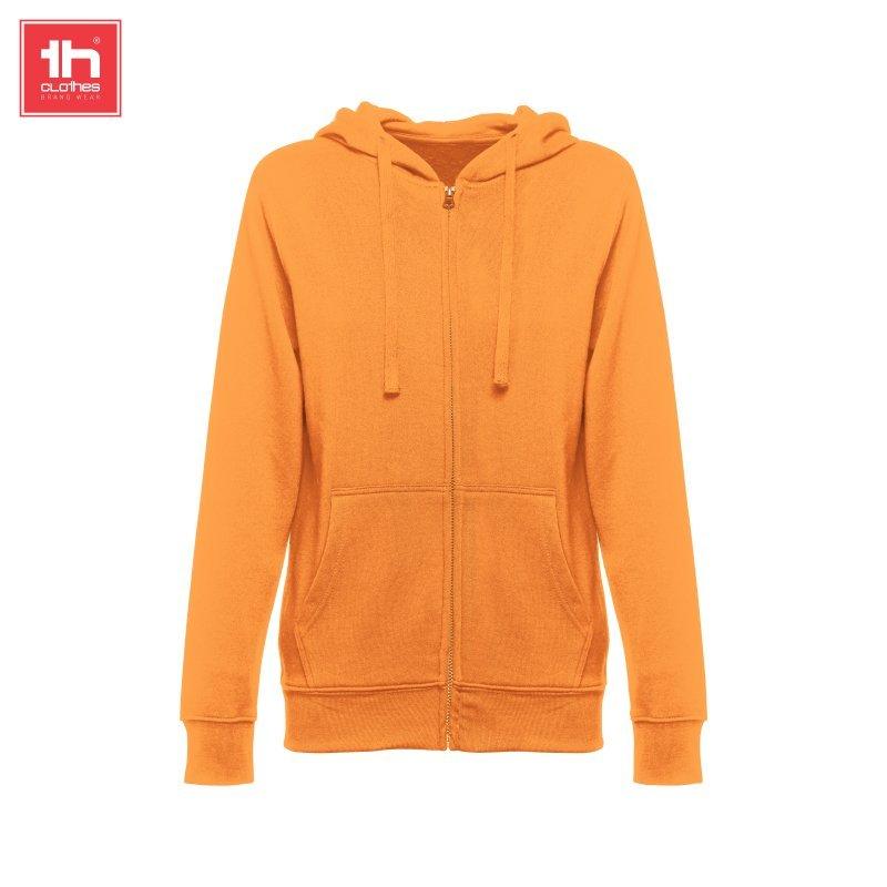 Dames sweater met capuchon en rits amsterdam women
