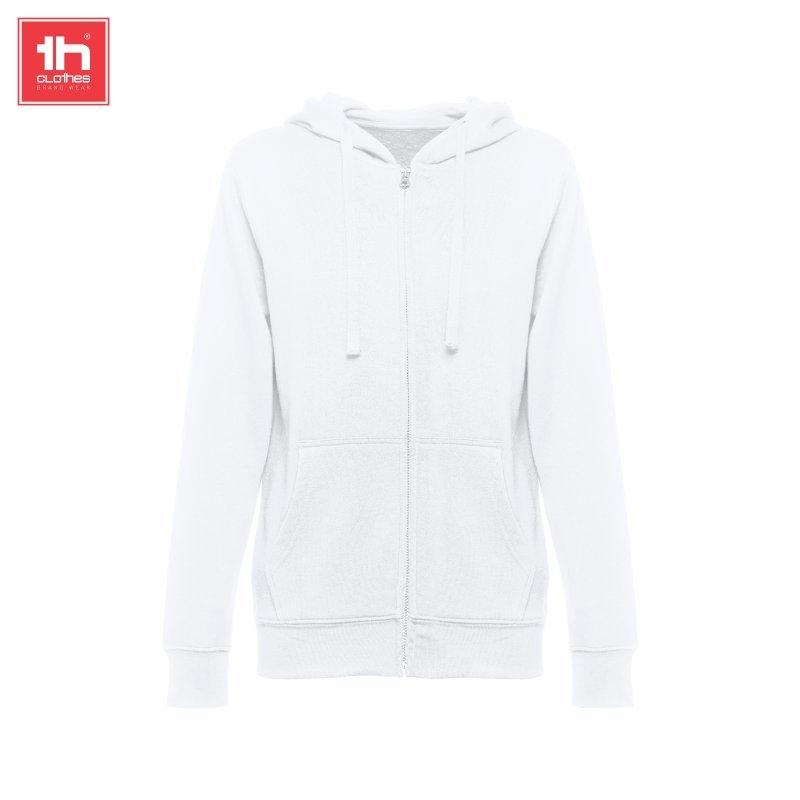 Dames sweater met capuchon en rits amsterdam women