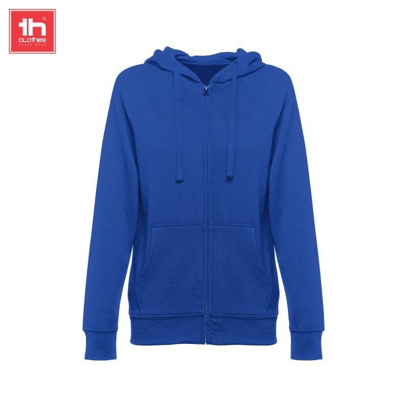 Dames sweater met capuchon en rits amsterdam women