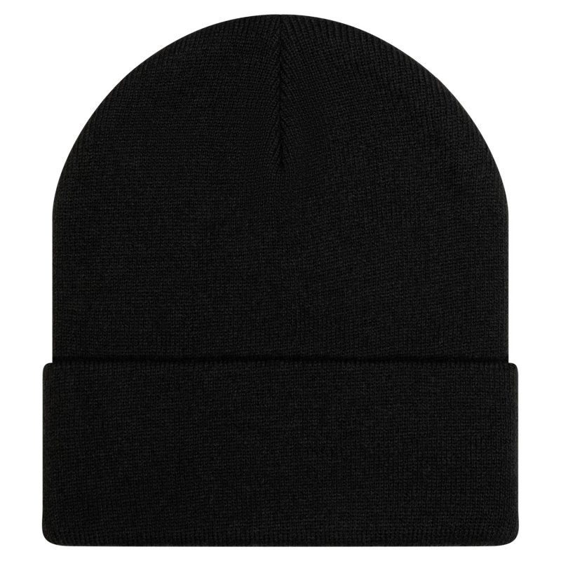 Acrylic beanie black one size