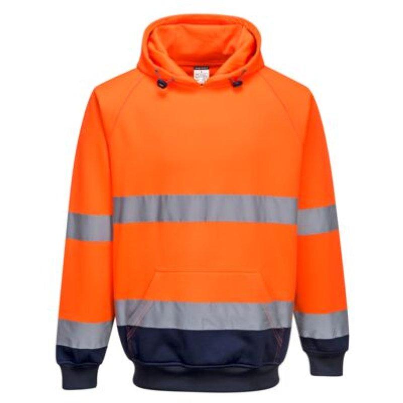 Hi-Vis Contrast Hoodie B316