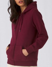 QUEEN Zipped Hood Jacket /Women