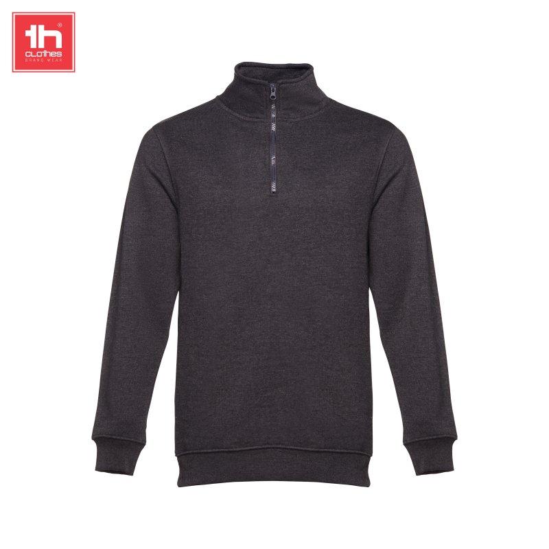 Unisex sweater with 1/4 rits budapest