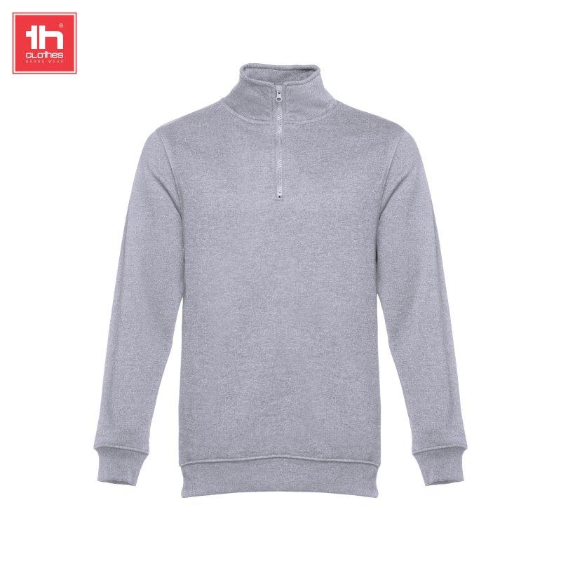 Unisex sweater with 1/4 rits budapest