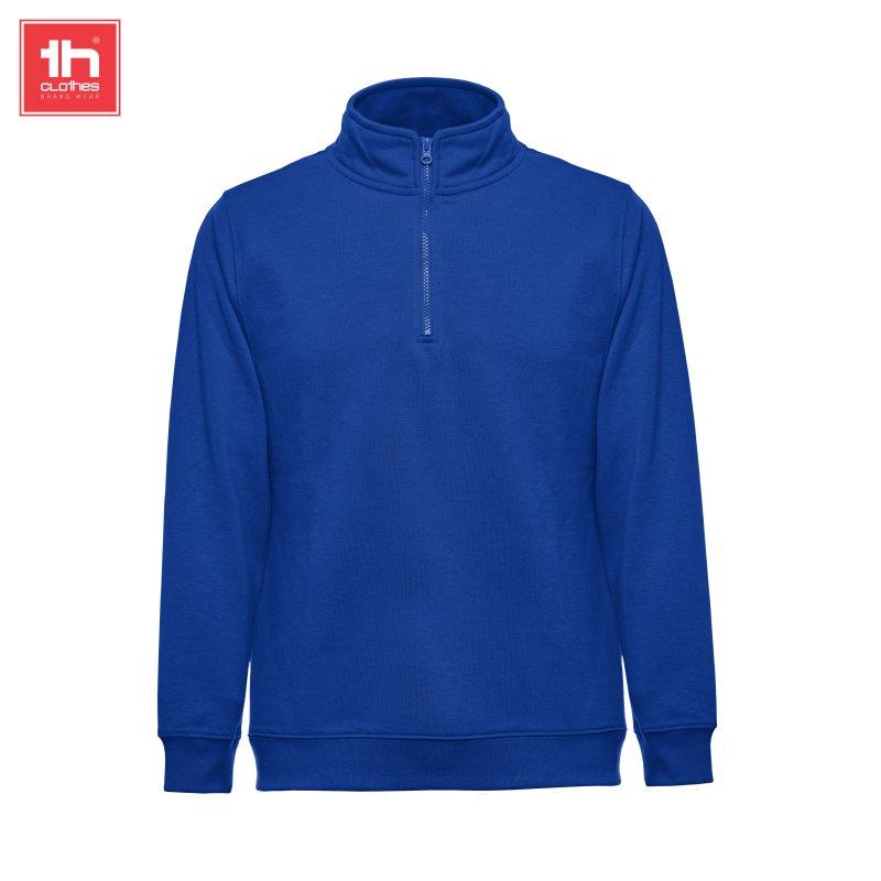 Unisex sweater with 1/4 rits budapest