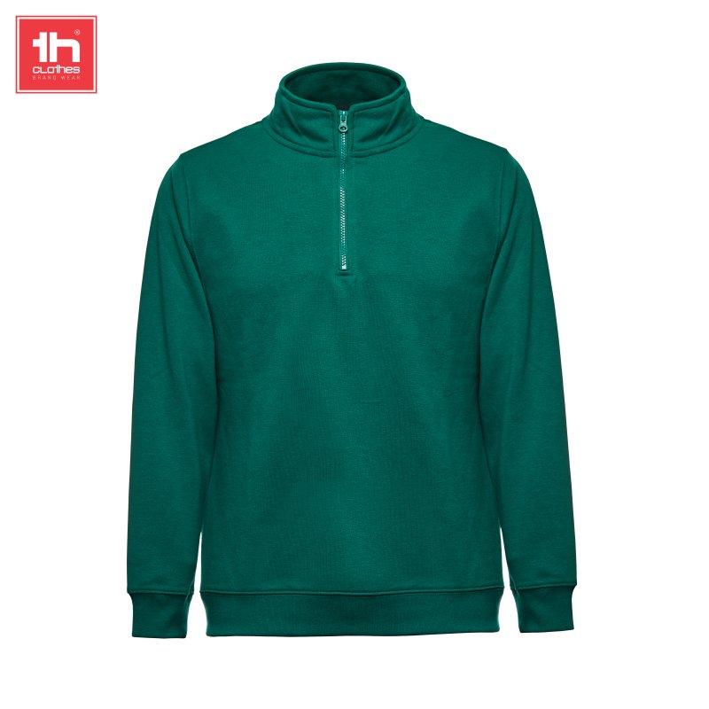 Unisex sweater with 1/4 rits budapest
