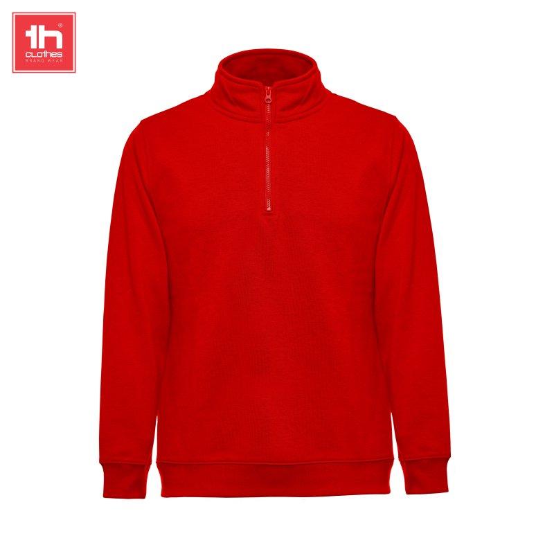 Unisex sweater with 1/4 rits budapest