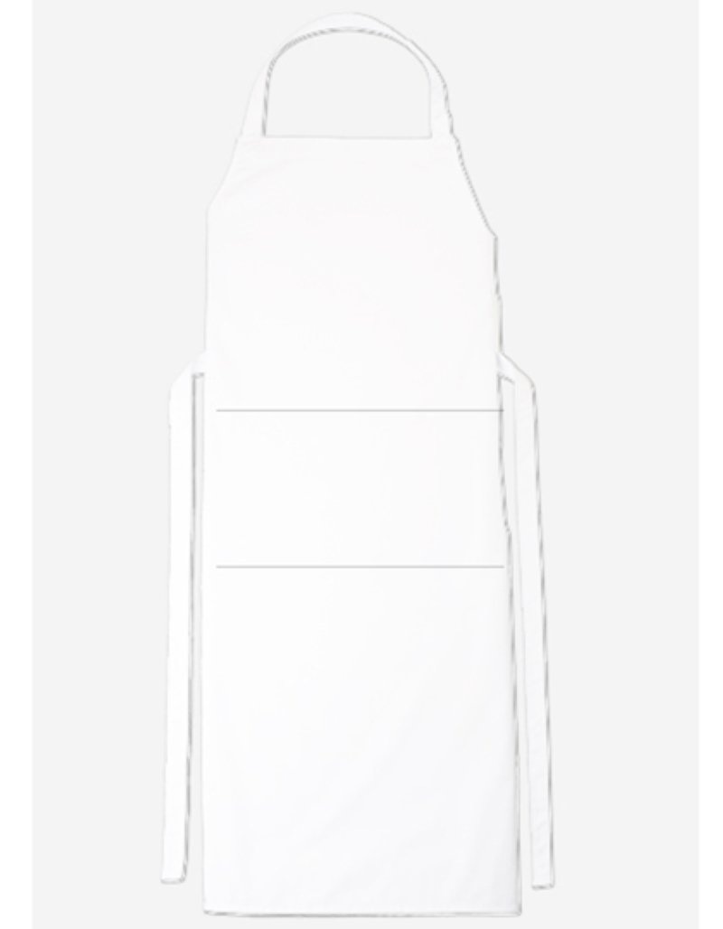 Voorbindschort Bib Apron Verona Classic Bag 90 x 75 cm