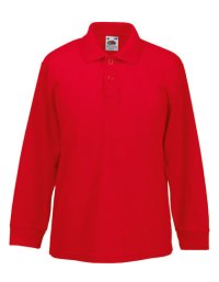 Long Sleeve 65/35 kids polo