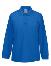 Long Sleeve 65/35 kids polo