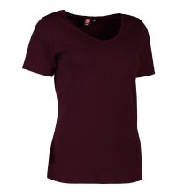 Ladies' interlock T-shirt | v-neck 0506