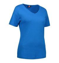 Ladies' interlock T-shirt | v-neck 0506